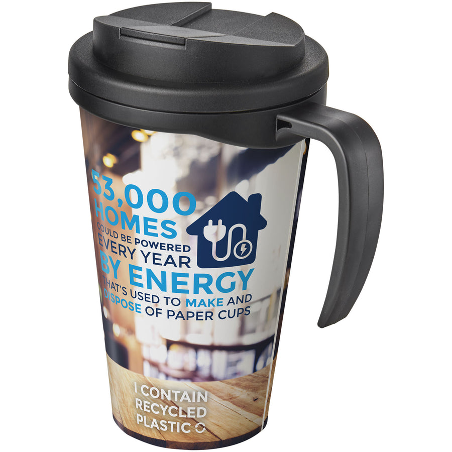 Brite-Americano® Grande 350 ml isoleret krus med spildtæt låg