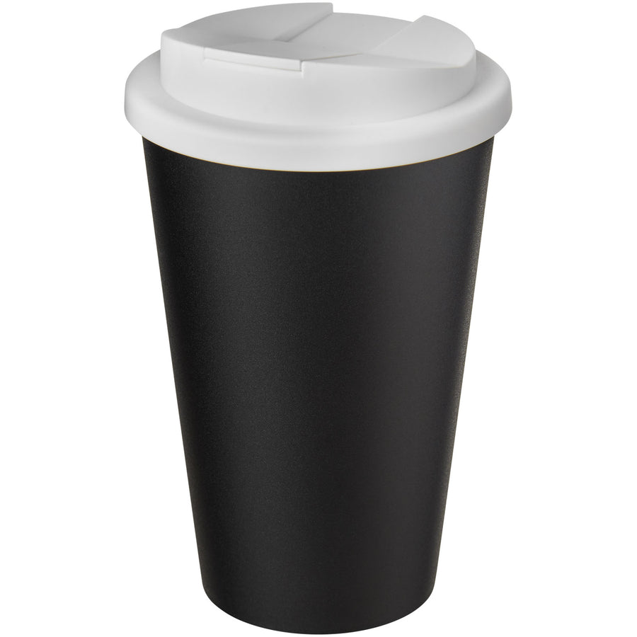 Americano® Eco 350 ml recycled krus med spildsikkert låg