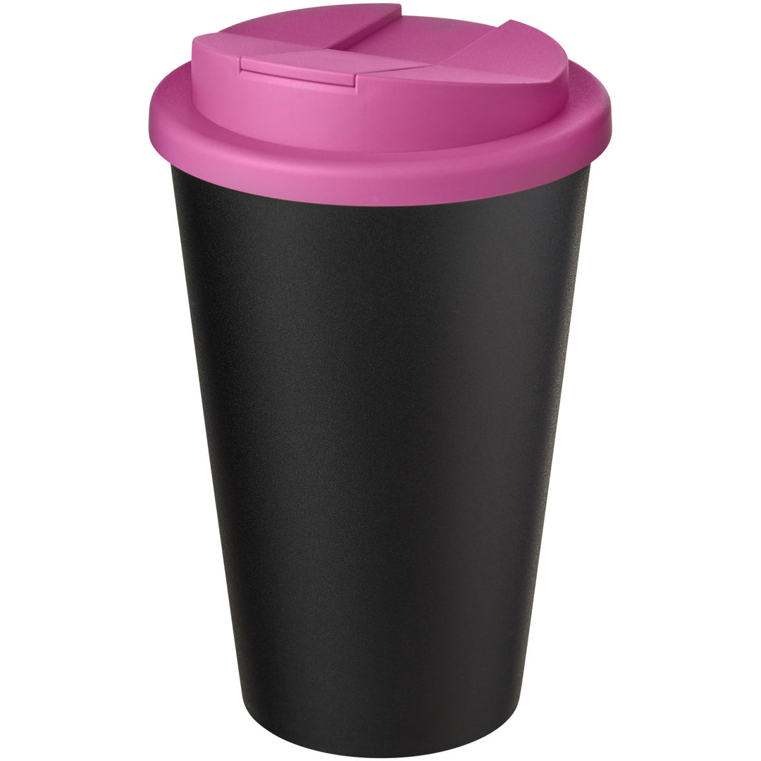 Americano® Eco 350 ml recycled krus med spildsikkert låg