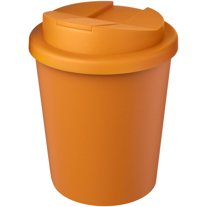 Americano® Espresso Eco 250 ml krus med spildsikkert låg, fremstillet af genanvendte materialer