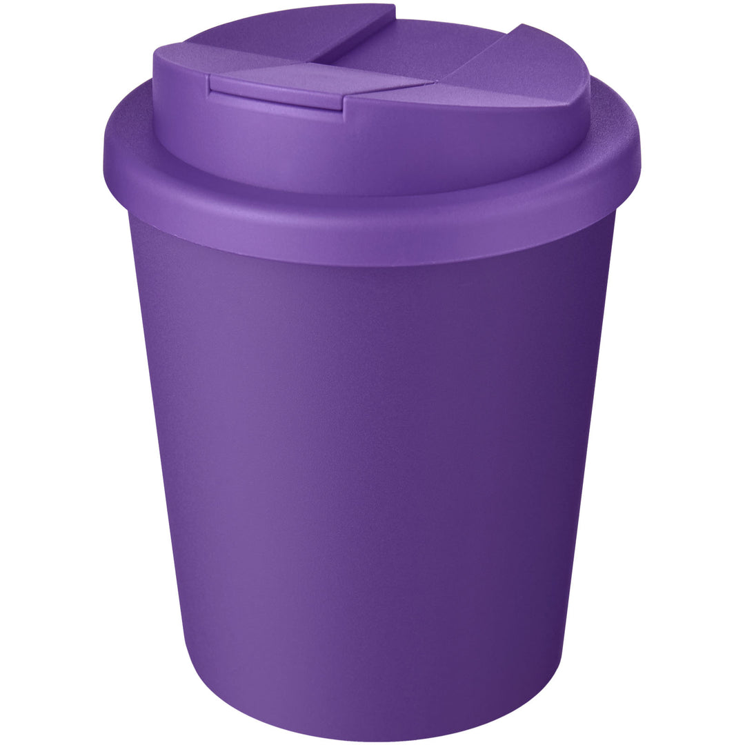 Americano® Espresso Eco 250 ml krus med spildsikkert låg, fremstillet af genanvendte materialer