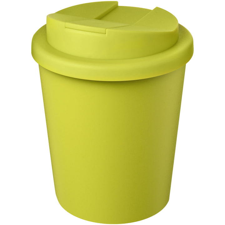 Americano® Espresso Eco 250 ml krus med spildsikkert låg, fremstillet af genanvendte materialer