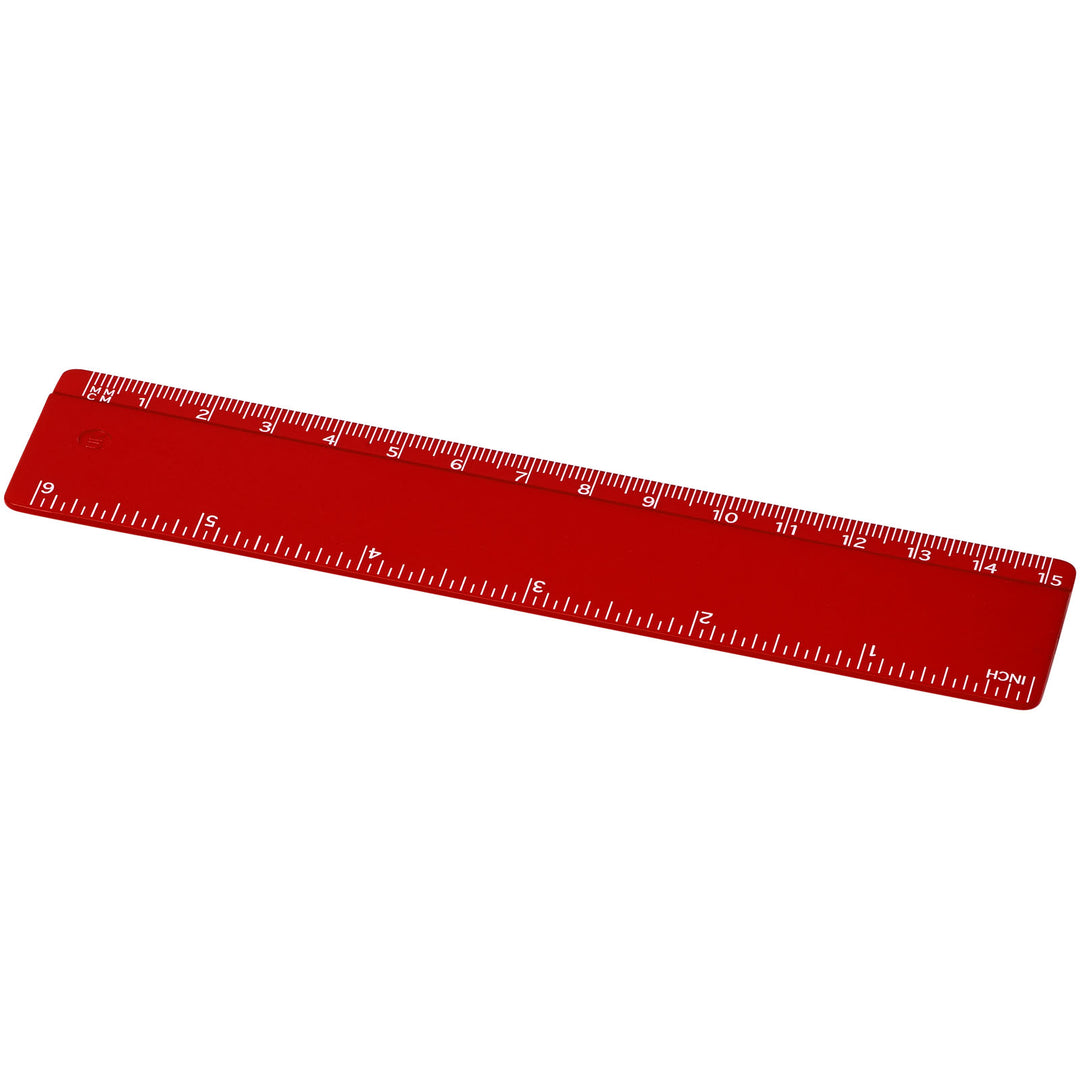 Refari 15 cm lineal i genvundet plast