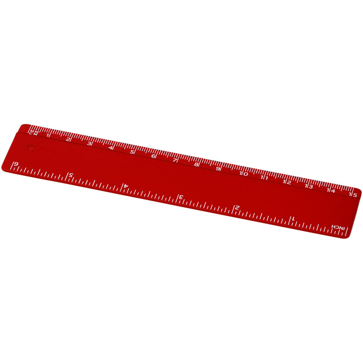 Refari 15 cm lineal i genvundet plast