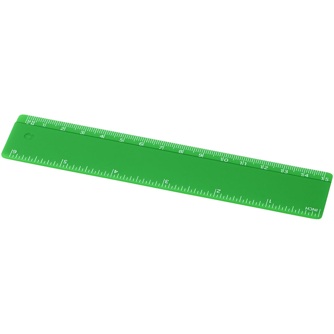 Refari 15 cm lineal i genvundet plast