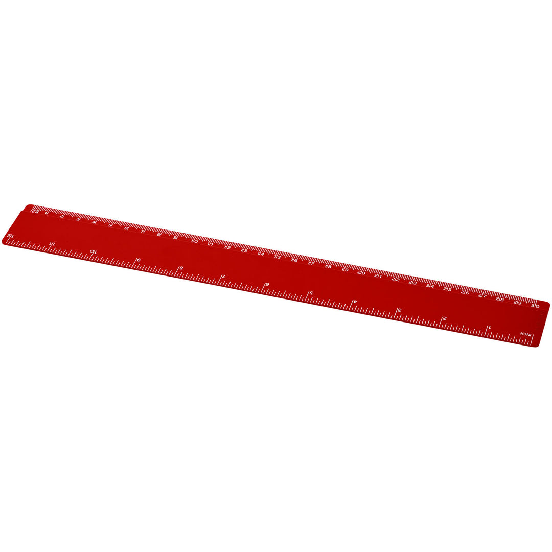 Refari 30 cm lineal i genvundet plast