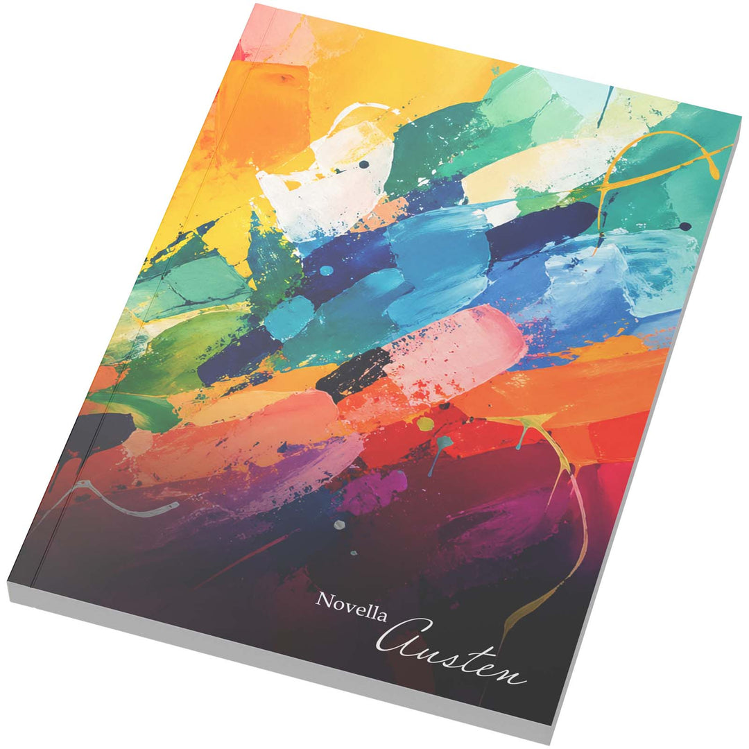 Novella Austen A5 notesbog med soft cover – 100 linjerede ark