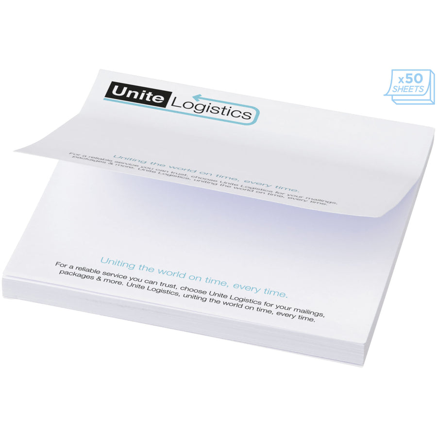 Sticky-Mate® Large firkantet memoblok 100x100mm