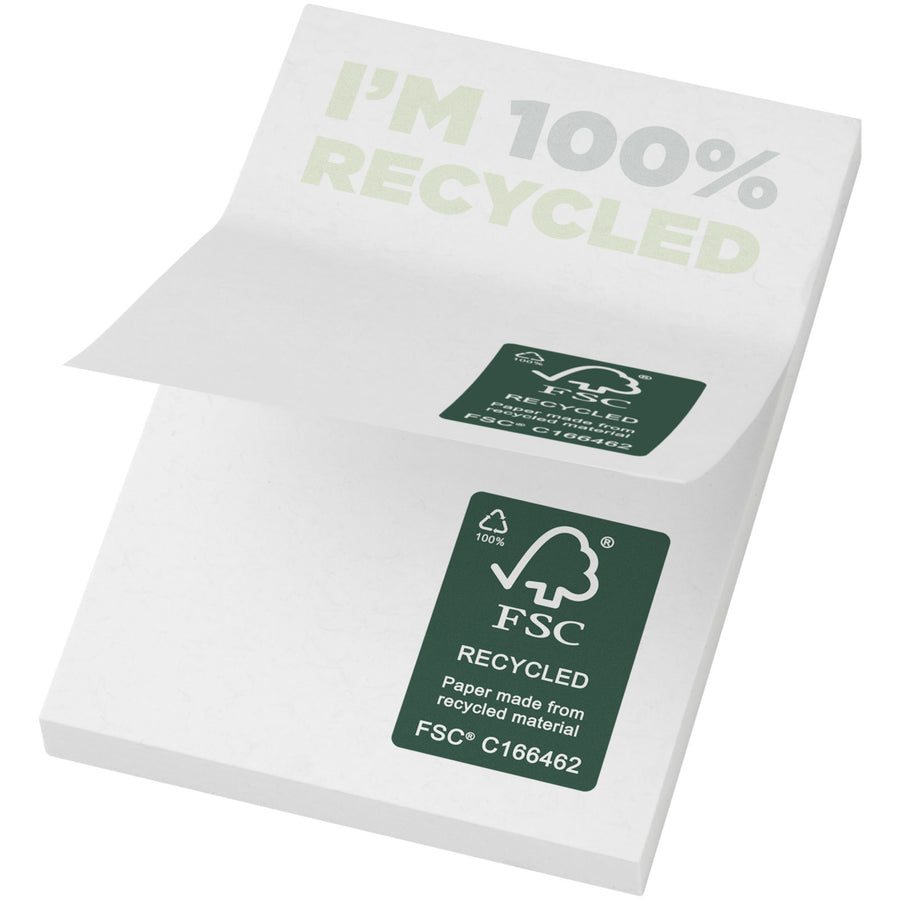Sticky-Mate® sticky notes 50 x 75 mm genbrugspapir