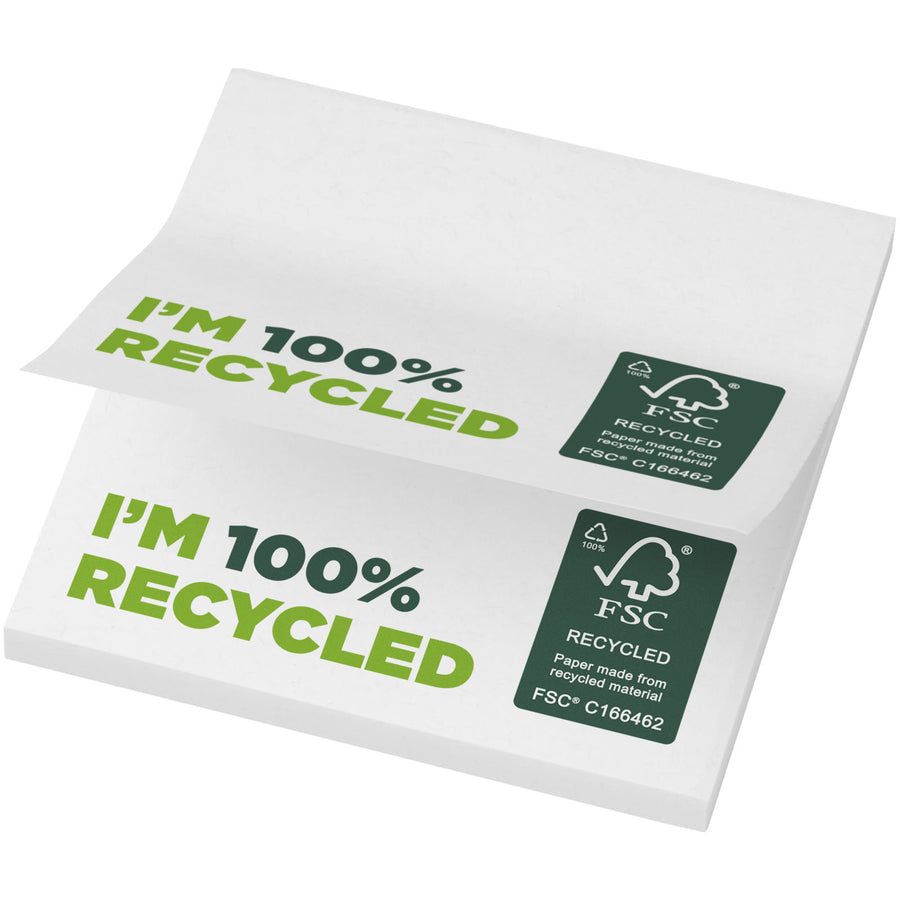 Sticky-Mate® sticky notes 75 x 75 mm genbrugspapir