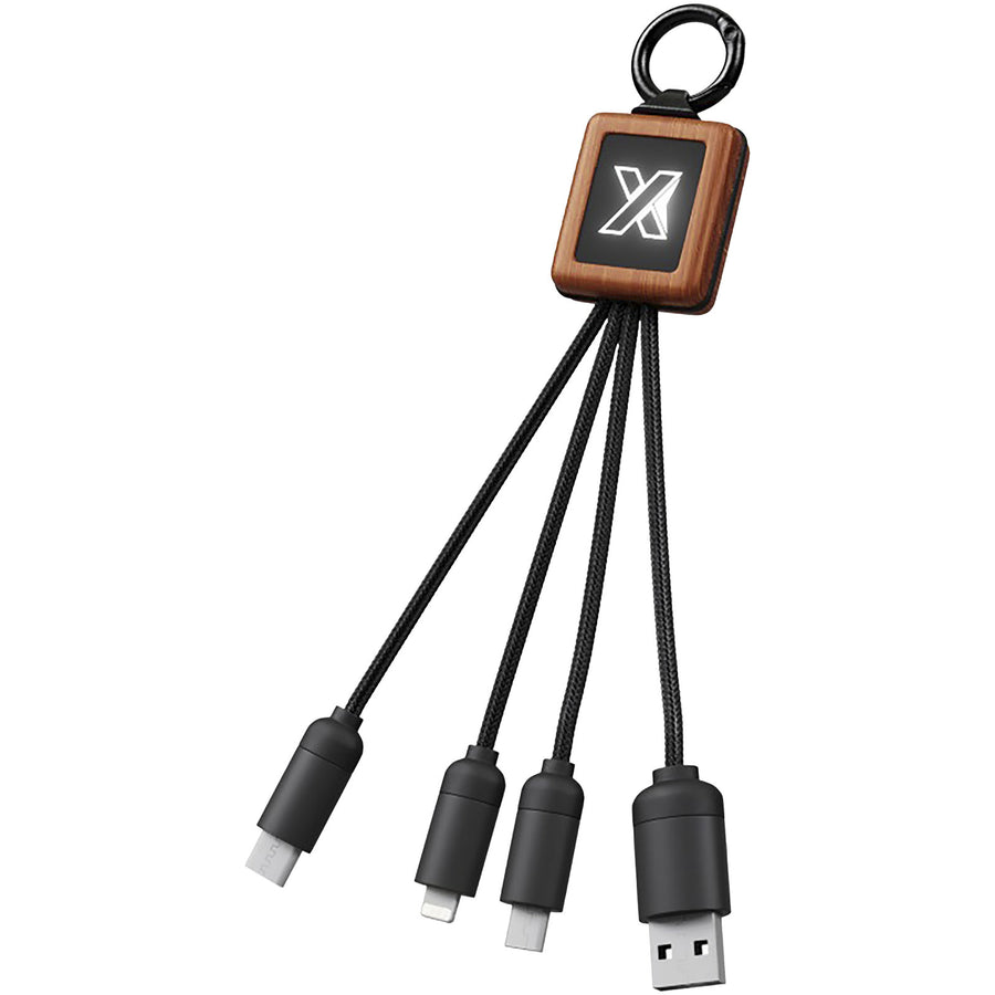 SCX.design C19 20 W multi kabel i træ