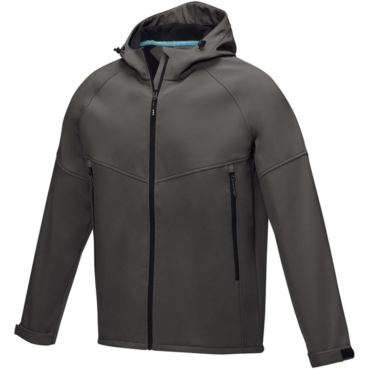 Coltan softshell GRS-jakke fremstillet af genanvendte materialer til mænd