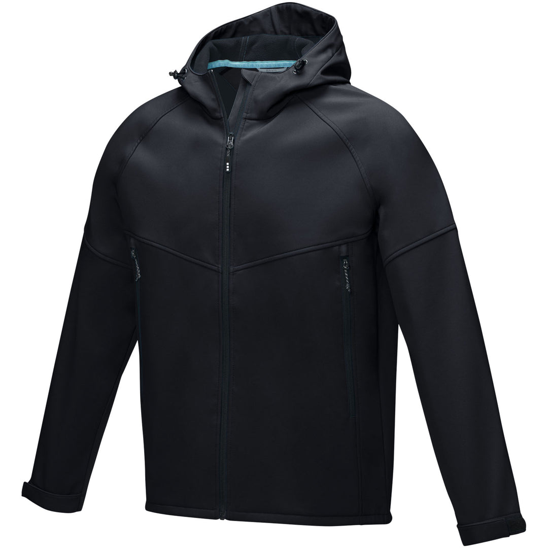 Coltan softshell GRS-jakke fremstillet af genanvendte materialer til mænd