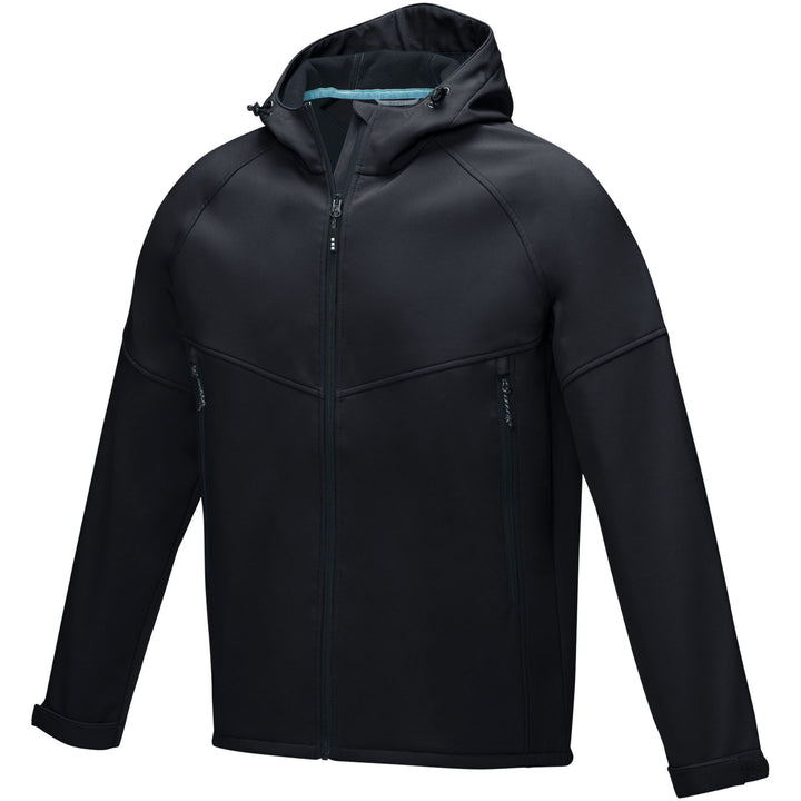 Coltan softshell GRS-jakke fremstillet af genanvendte materialer til mænd