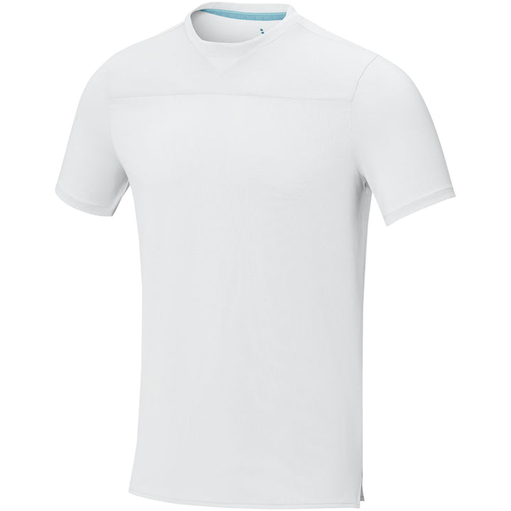 Borax 160 g/m² kortærmet cool fit T-shirt med V-hals i genanvendt GRS til mænd