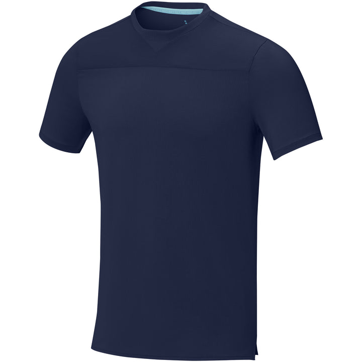 Borax 160 g/m² kortærmet cool fit T-shirt med V-hals i genanvendt GRS til mænd