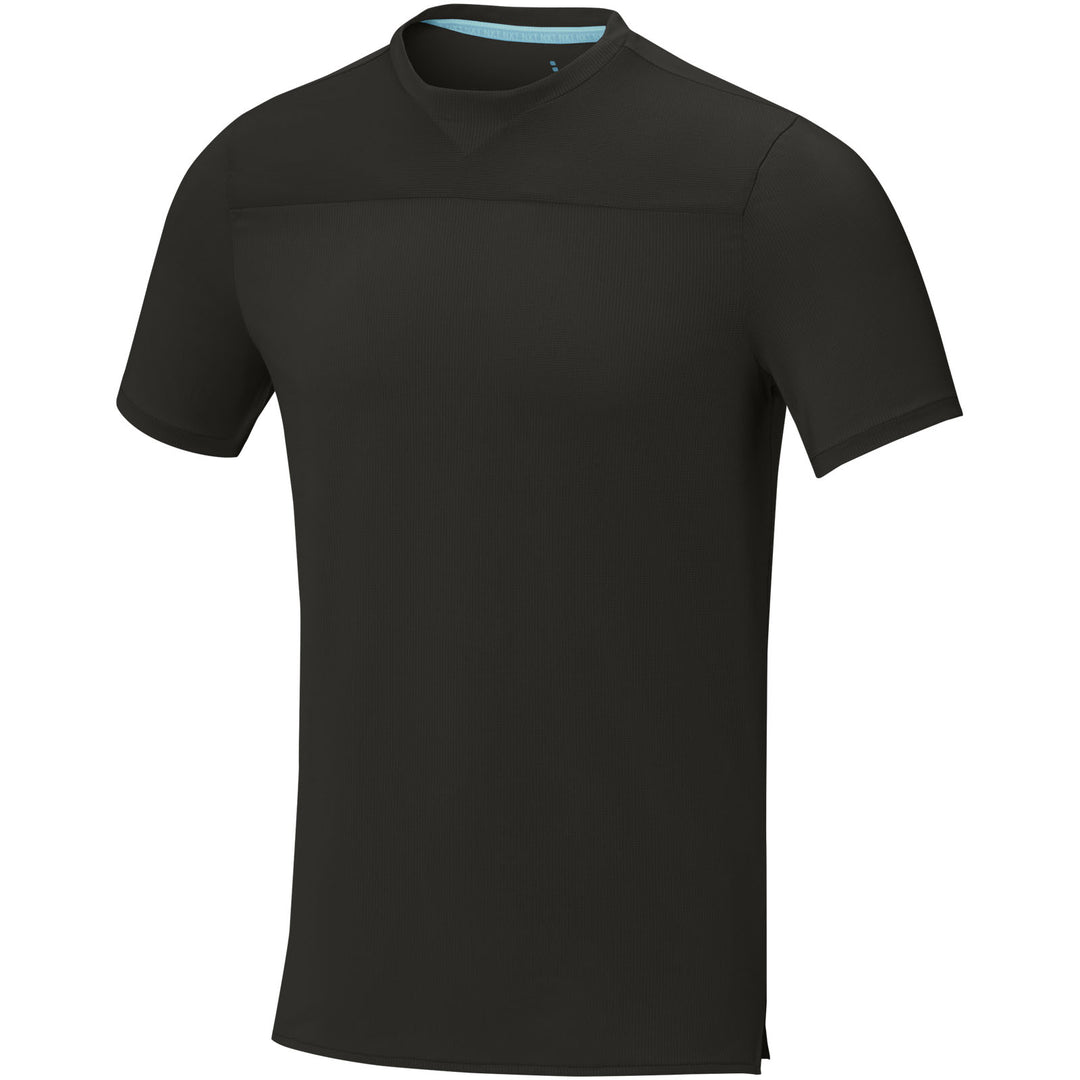 Borax 160 g/m² kortærmet cool fit T-shirt med V-hals i genanvendt GRS til mænd