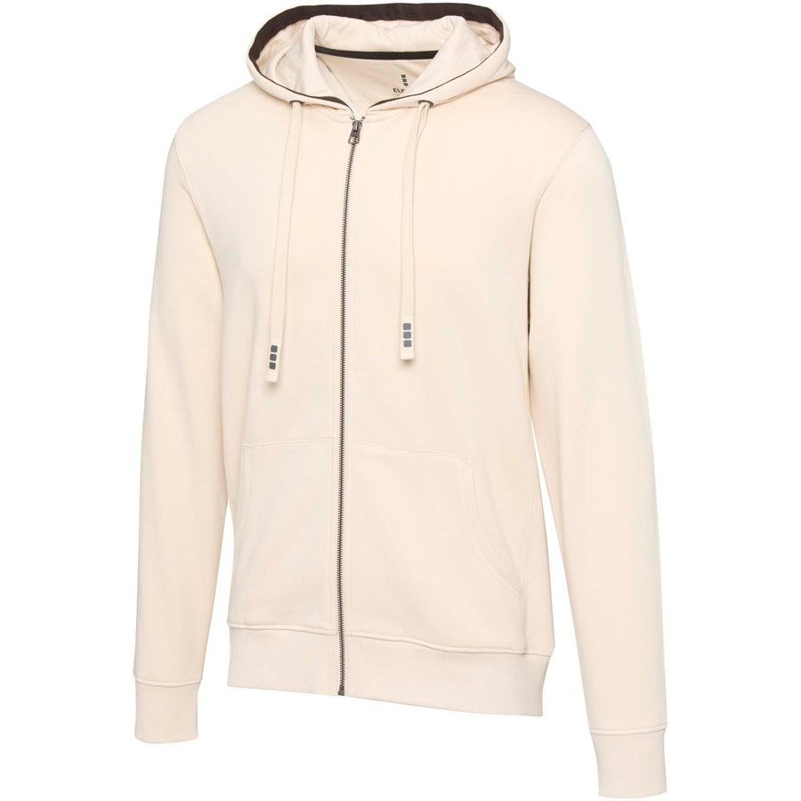 Arora 300 g/m² unisex hættetrøje med gennemgående lynlås