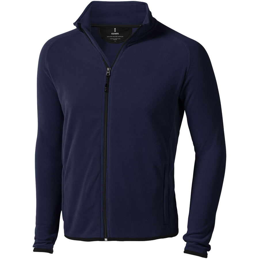 Brossard microfleece jakke med gennemgående lynlås
