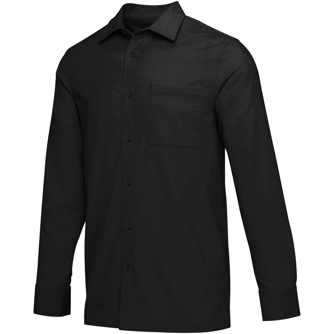 Alum 252 g/m² unisex skjorte i fløjl