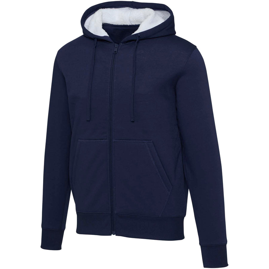 Natron 320 g/m² sherpa hættetrøje med fuld lynlås