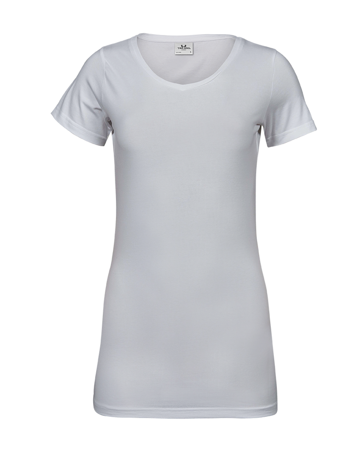 Women's Fashion Stretch Tee Extra Length