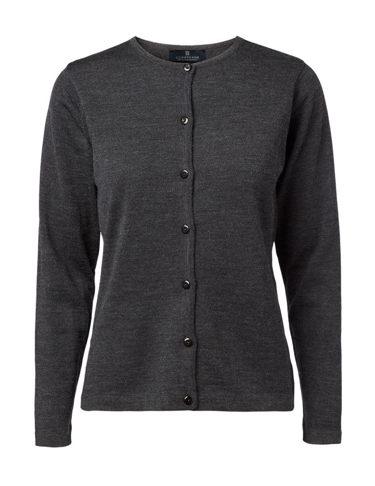 Copenhagen Cardigan O Neck Buttons Tubular