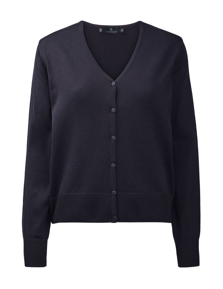 Stockholm Women's Cardigan V Neck Buttons