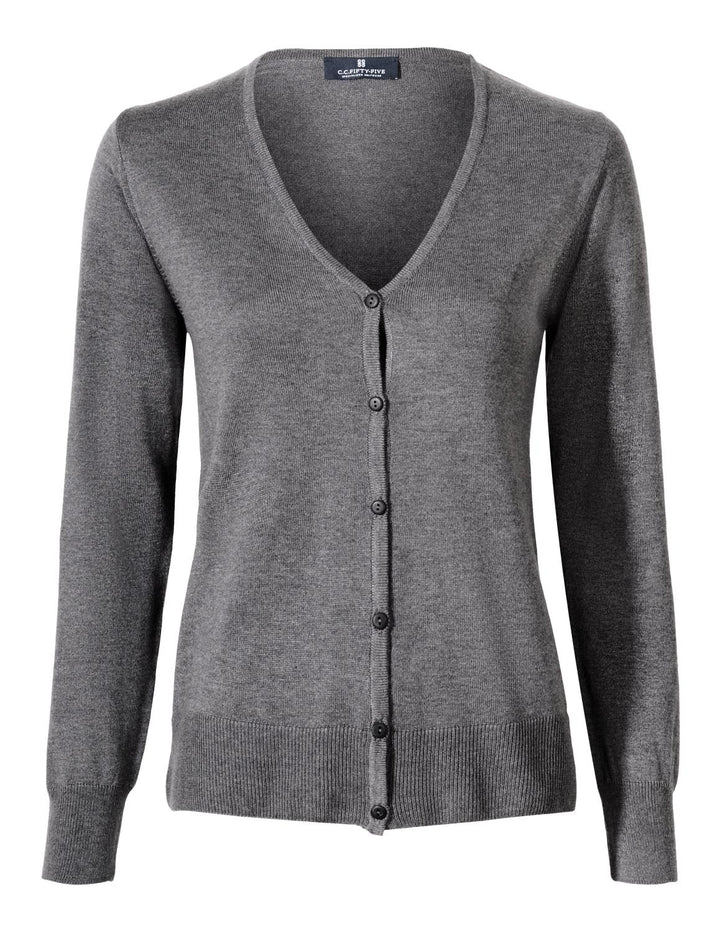 Stockholm Women's Cardigan V Neck Buttons