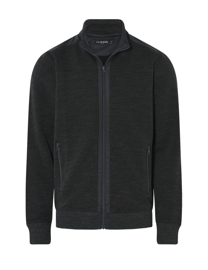 Kilkenny Cardigan Stand up Collar Zip