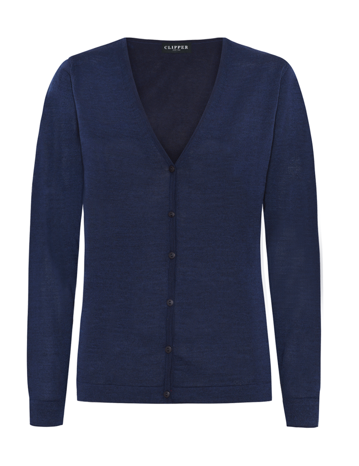 Berlin Women´s Cardigan w. Narrow front panel.