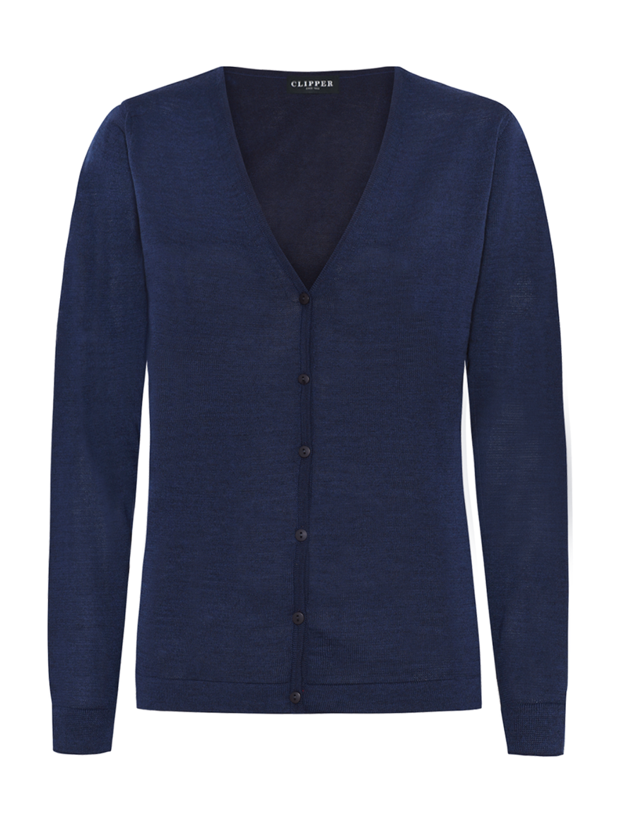 Berlin Women´s Cardigan w. Narrow front panel.