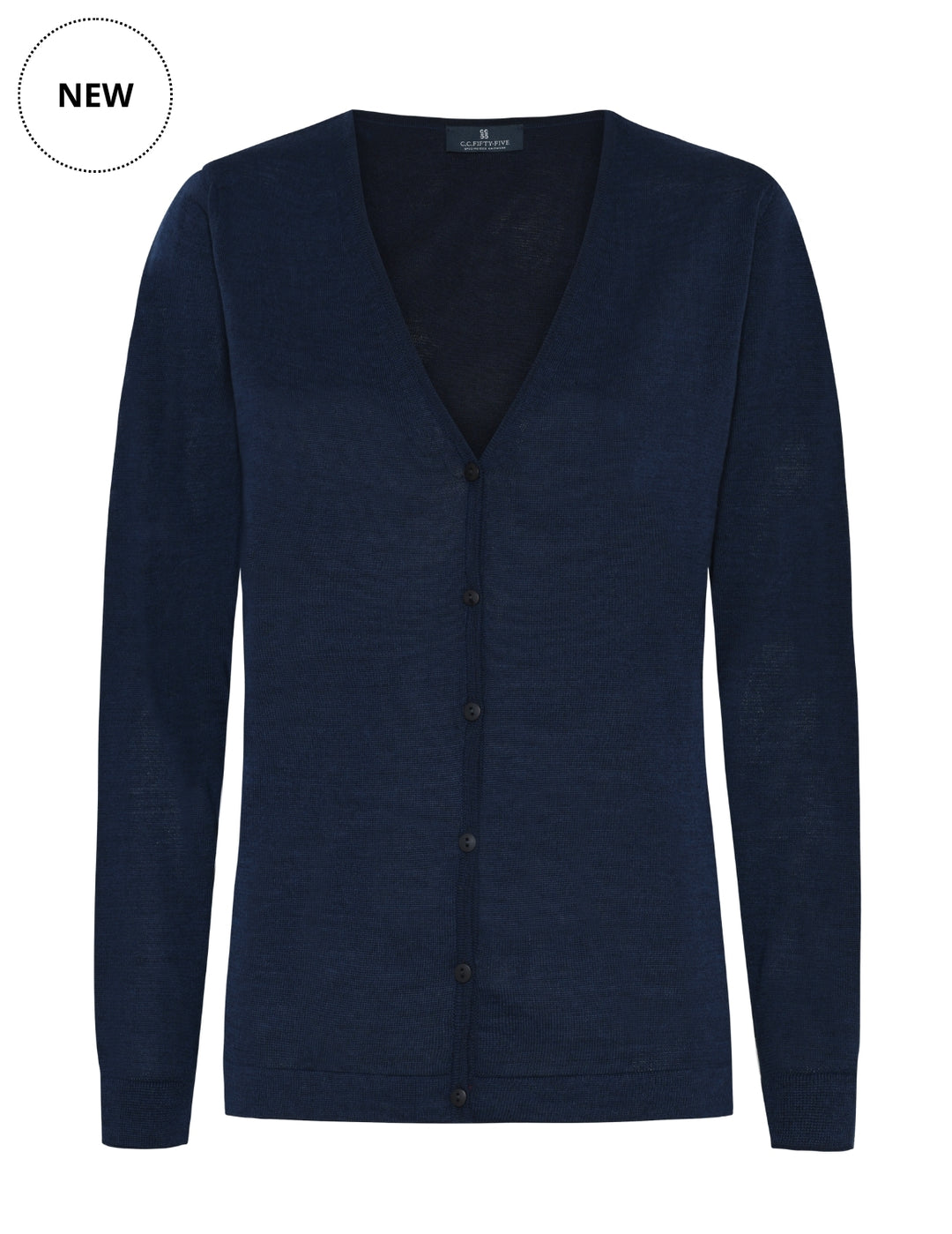 Berlin Women´s Cardigan w. Narrow front panel.