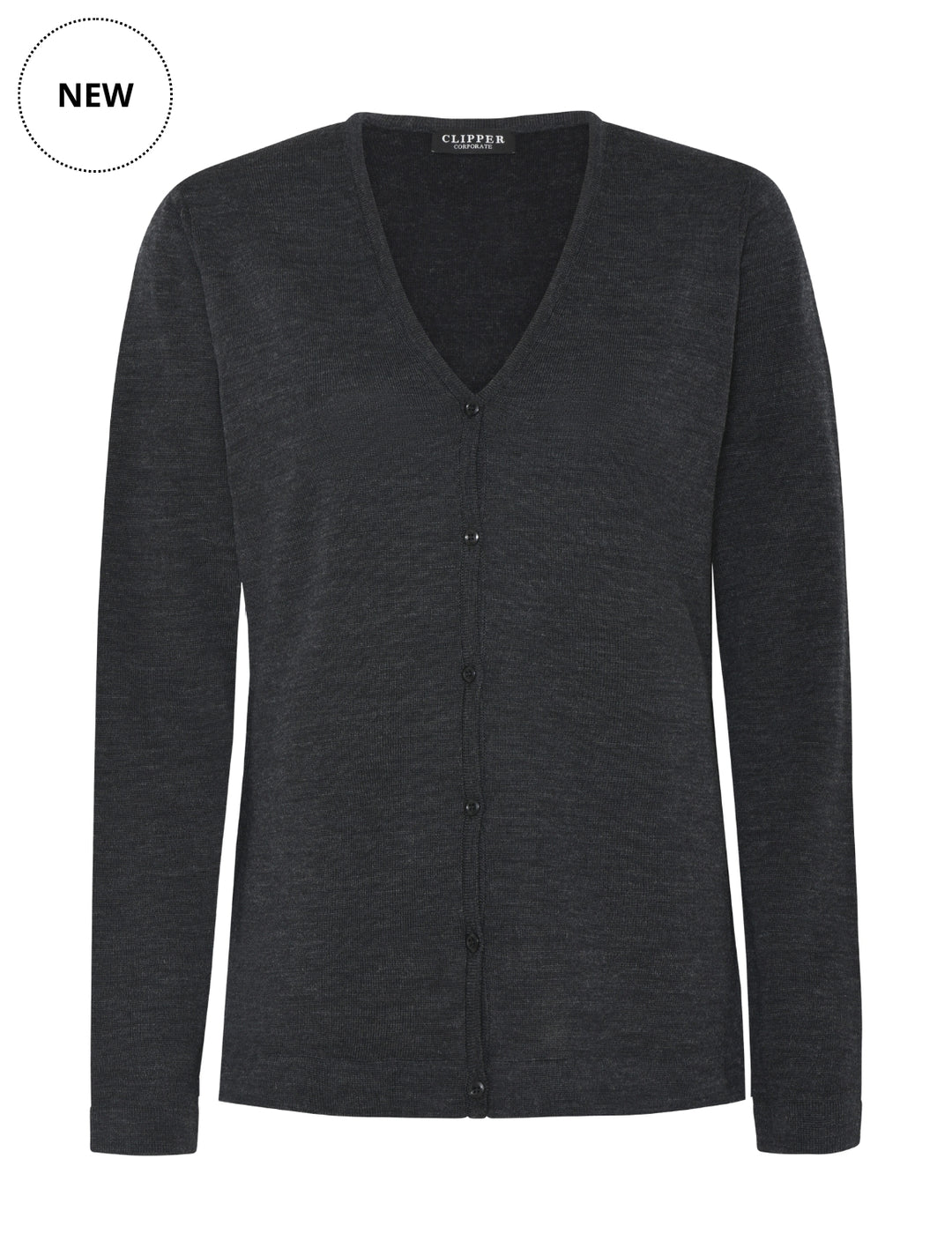 Berlin Women´s Cardigan w. Narrow front panel.