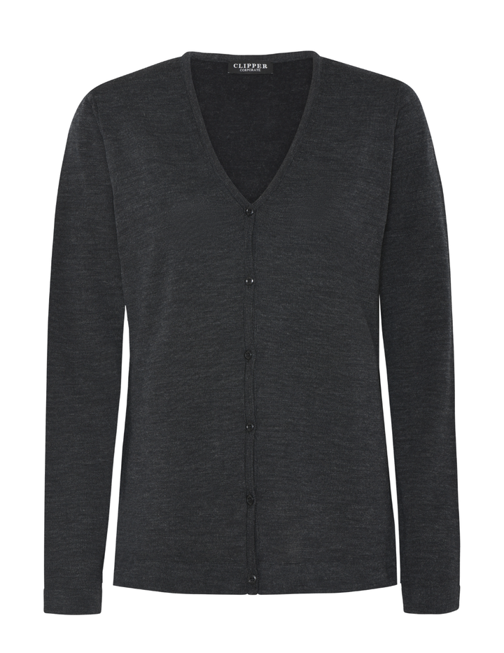 Berlin Women´s Cardigan w. Narrow front panel.