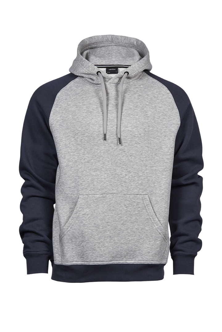 Two-Tone Hooded Sweatshirt