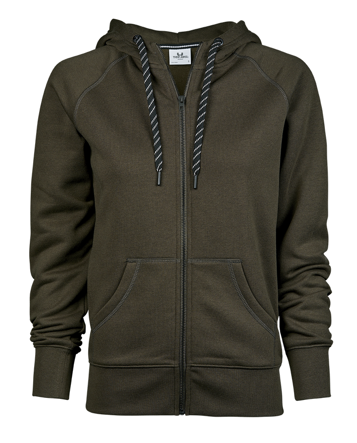 Women's Fashion Full Zip Hood