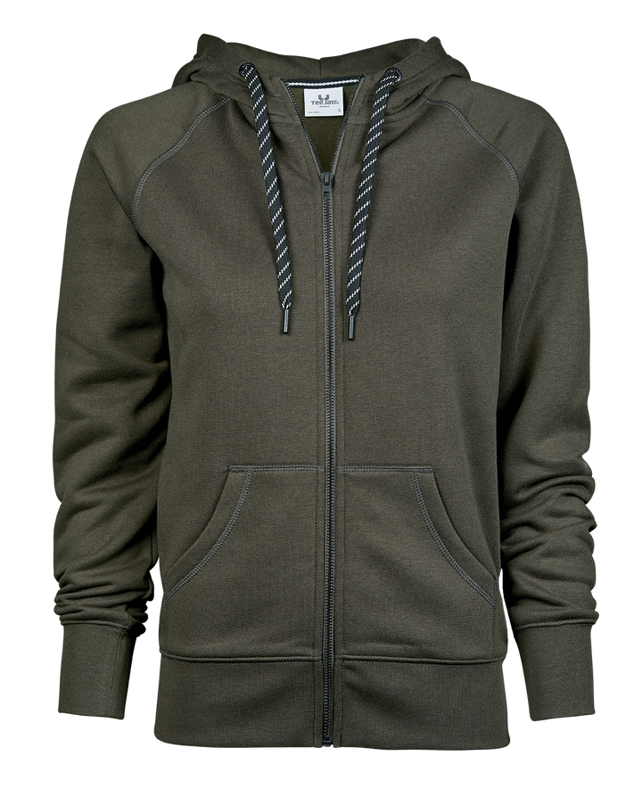 Women's Fashion Full Zip Hood