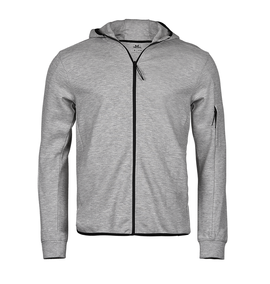 Athletic Hooded Full Zip Sweat