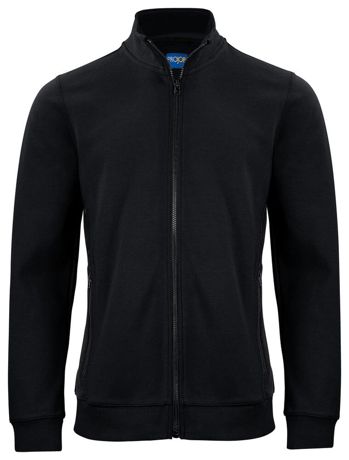 2129 SWEATSHIRT MED GENNEMGÅENDE LYNLÅS