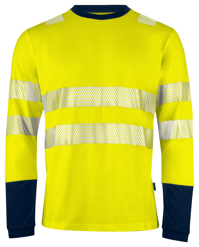 6014 LANGÆRMET T-SHIRT EN ISO 20471 KLASSE 3/2