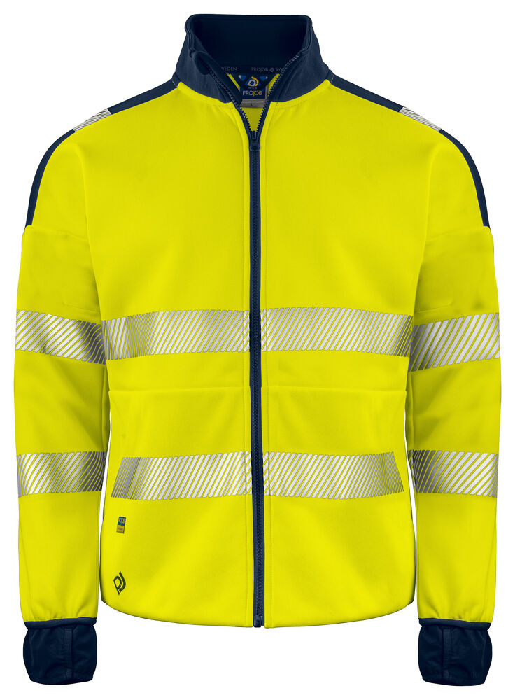 6109 SWEATSHIRT FZ EN ISO 20471 KLASSE 3/2