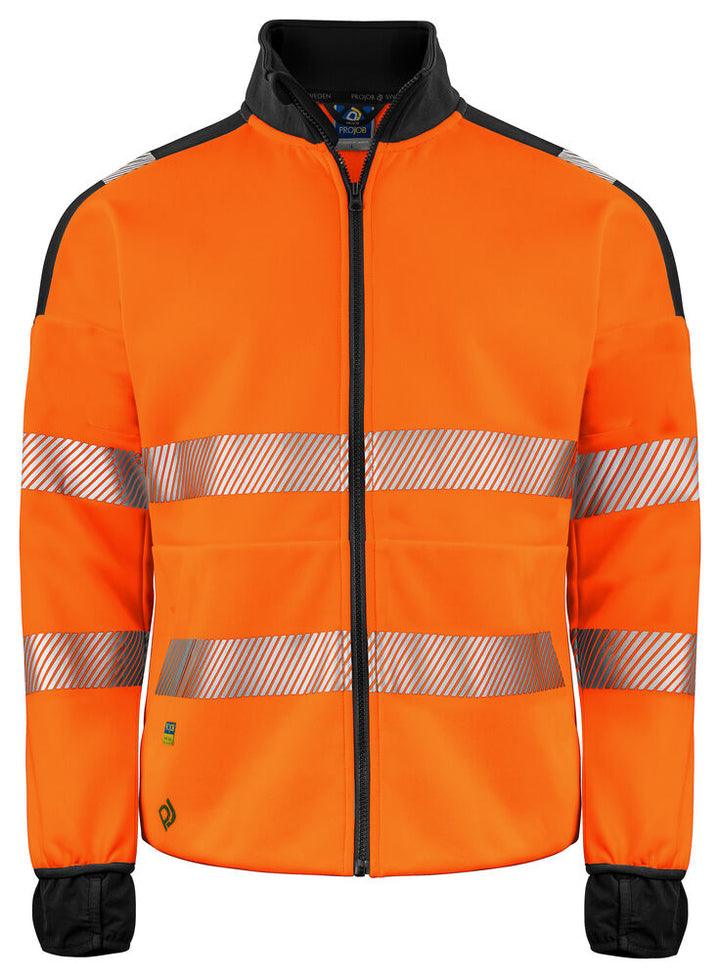 6109 SWEATSHIRT FZ EN ISO 20471 KLASSE 3/2