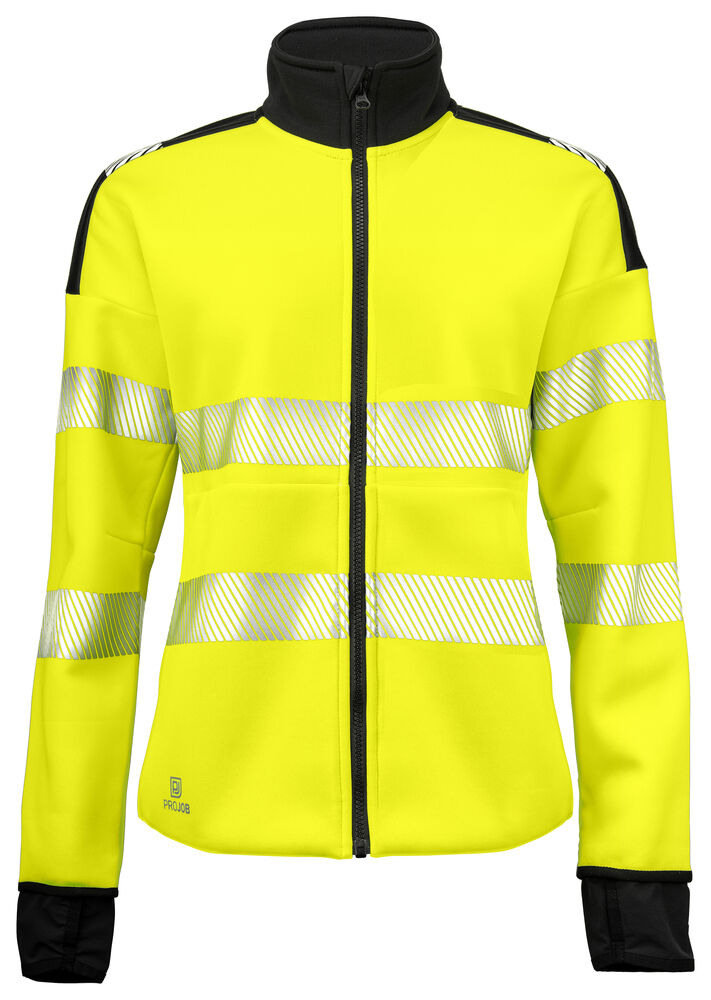 6111 SWEATSHIRT EN ISO 20471 KLASSE 3/2, DAMEMODEL