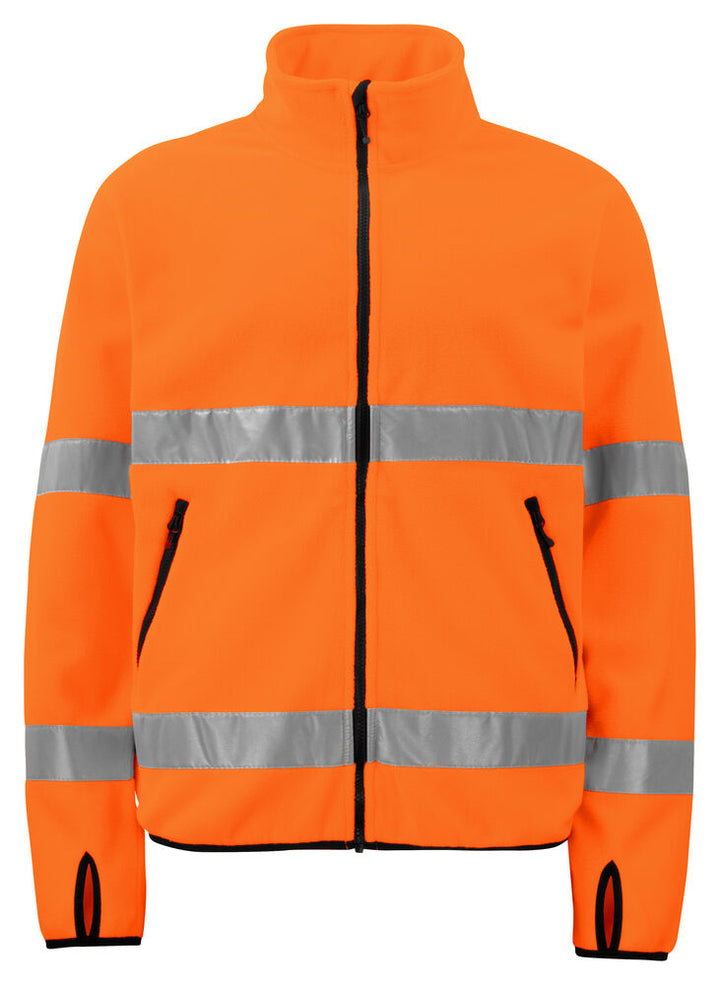 6327 FLEECEJAKKE EN ISO 20471 KLASSE 3