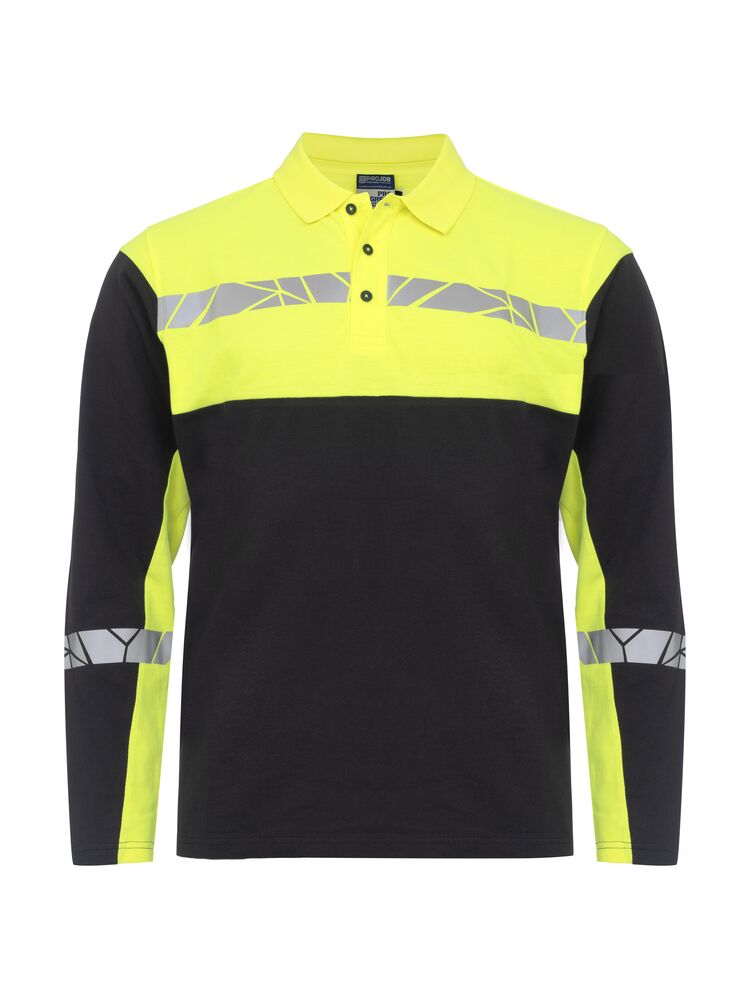7004 POLOSHIRT MED LANGE ÆRMER 7004 POLOSHIRT 9910-VIZ MED LANGE ÆRMER