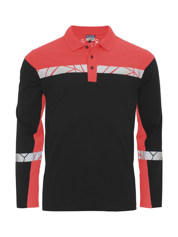 7004 POLOSHIRT MED LANGE ÆRMER 7004 POLOSHIRT 9910-VIZ MED LANGE ÆRMER