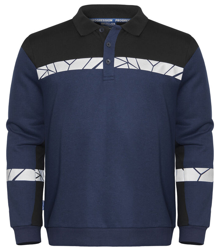 7100 POLO SWEATSHIRT 7100 POLO SWEATSHIRT 9910-VIZ