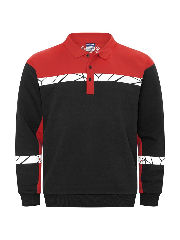 7100 POLO SWEATSHIRT 7100 POLO SWEATSHIRT 9910-VIZ