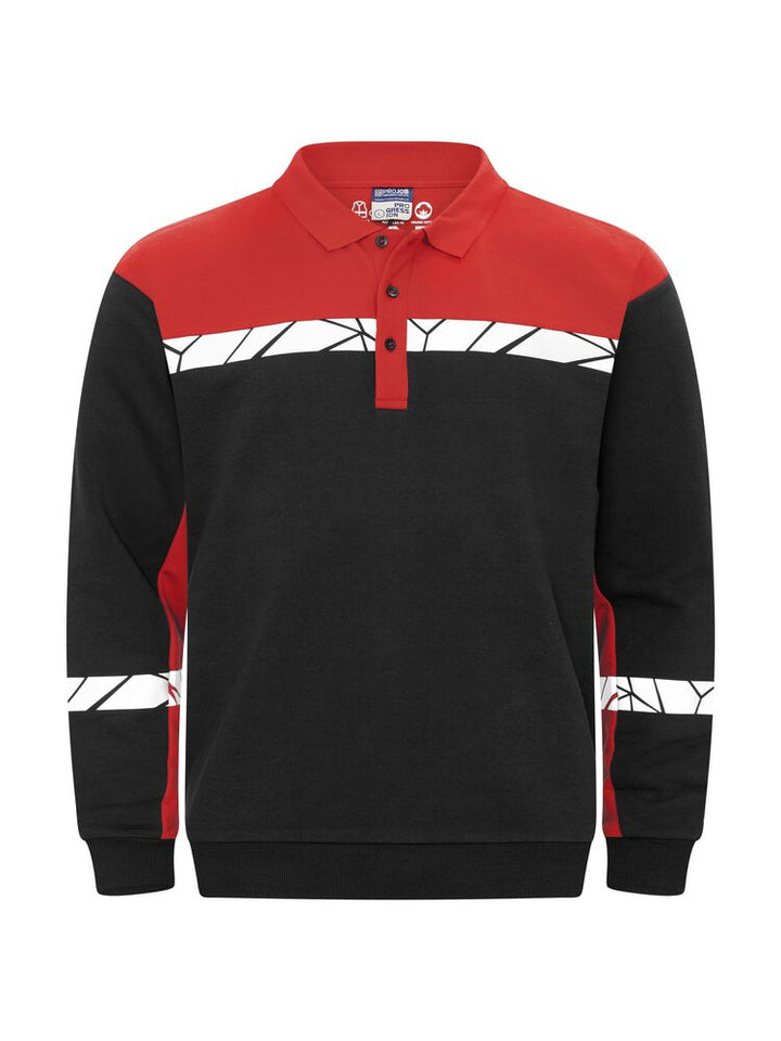 7100 POLO SWEATSHIRT 7100 POLO SWEATSHIRT 9910-VIZ